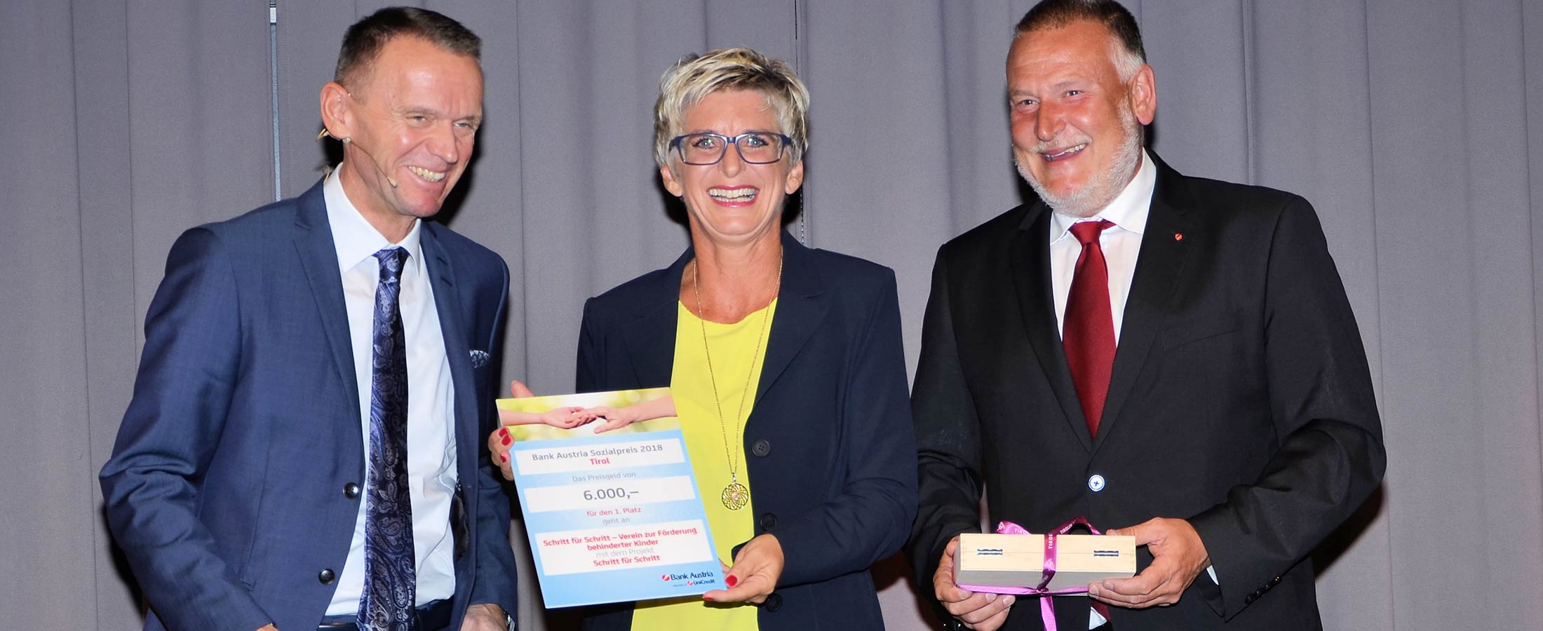 sozialpreis Sozialpreis Bank Austria geht an Schritt für Schritt