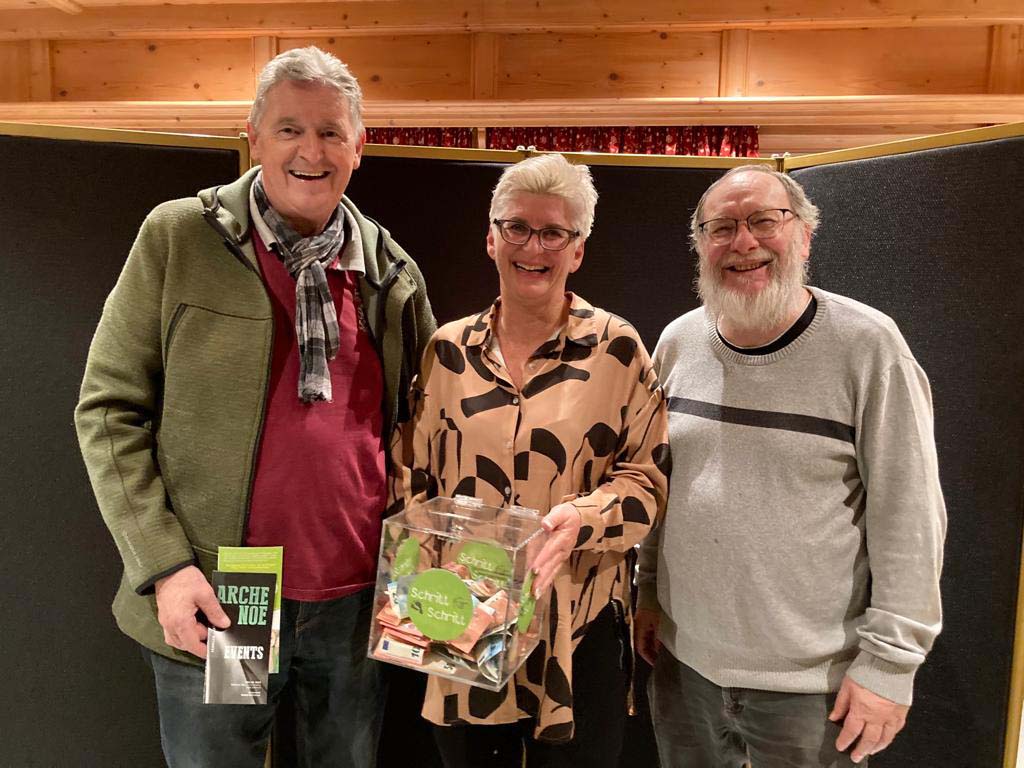 horsteberl archenoe schrittfuerschritt Horst Eberl in Schwoich