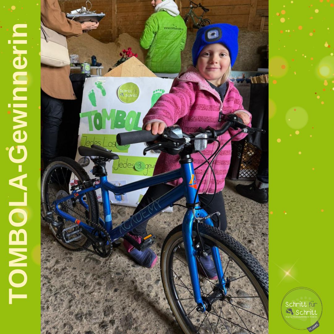 Tombolagewinnerin Tombola-Gewinner Weihnachtsbasar 2024