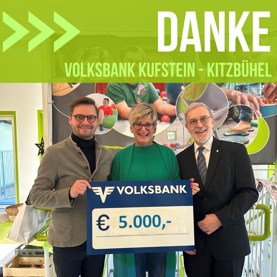 Weihnachtsspende der Volksbank