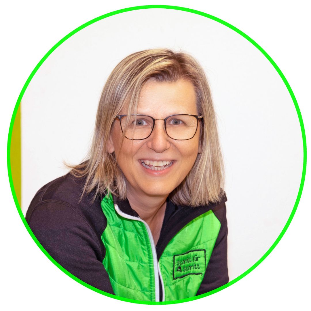 Birgit Obfrau Stv. bei Schritt für Schritt