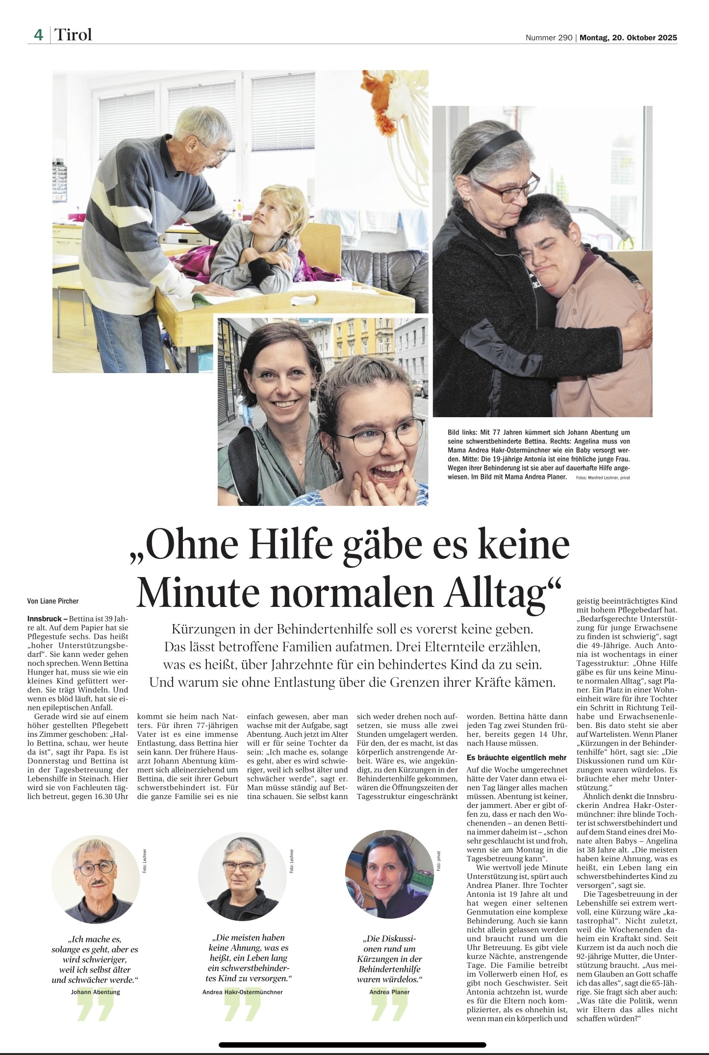 Eltern eines behinderten Kidnes Eltern eines behinderten Kindes